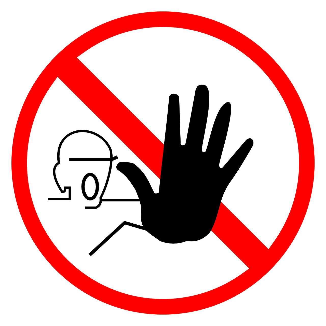 sign, stop, halt