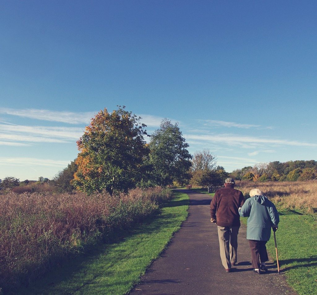 old, couple, people