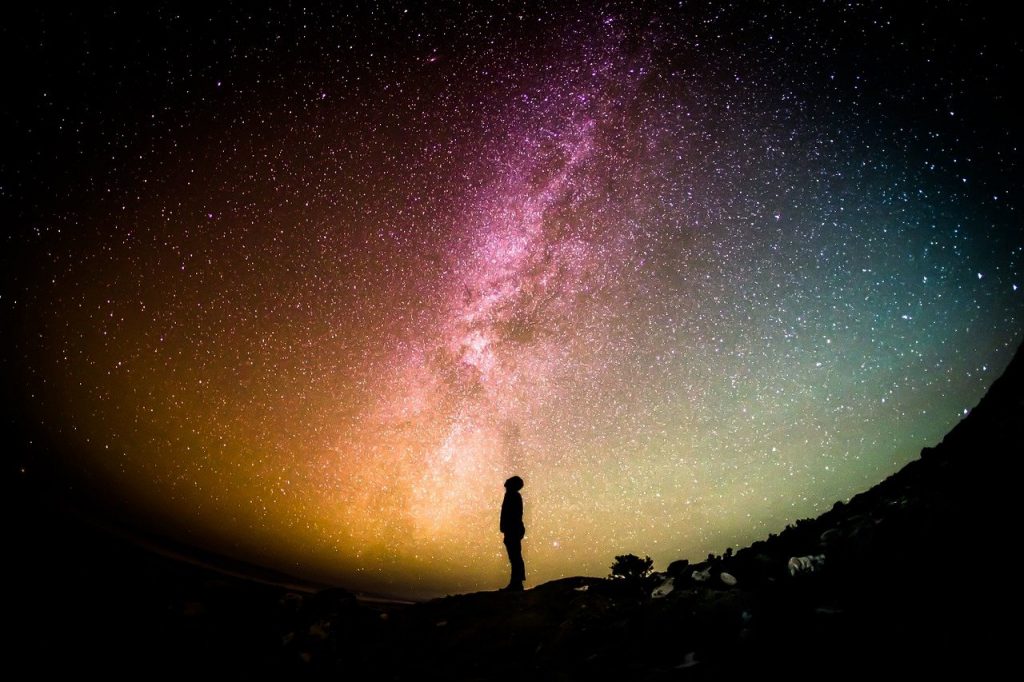 milky way, stars, man-1023340.jpg